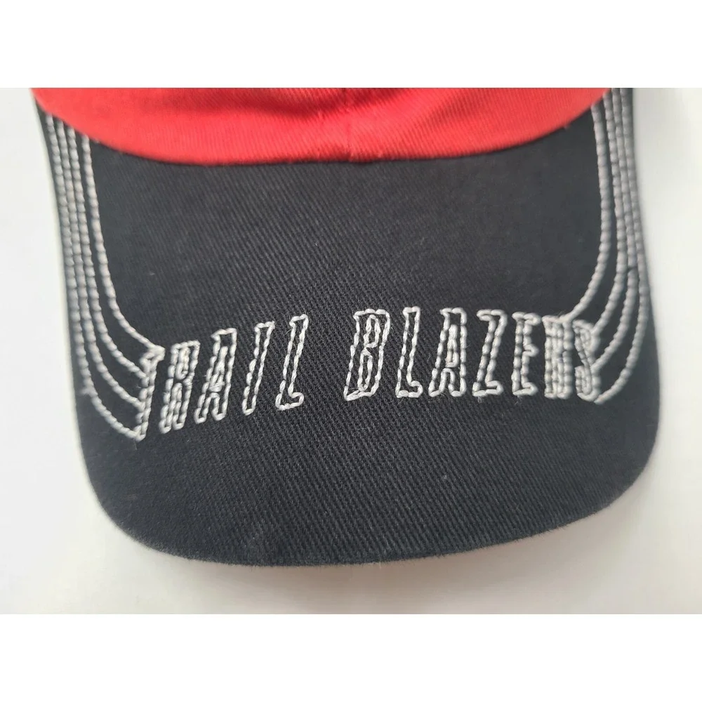 Youth Portland Trail Blazers Adjustable Hat Cap‎ Boys NBA Basketball Red Black